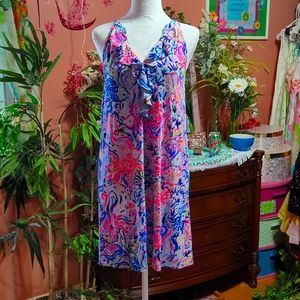 EUC Lilly Pulitzer Shay dress in So Sofishticated; size S.
